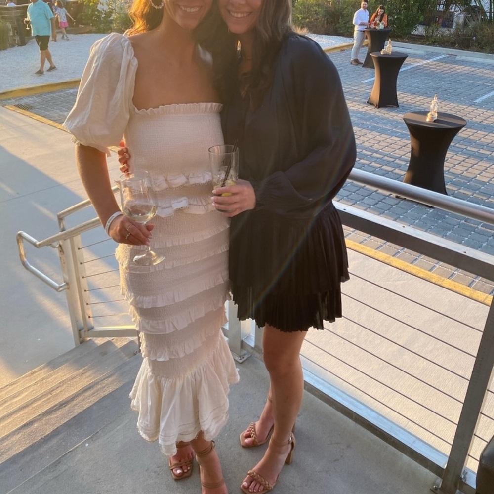 V. Chapman Leilani Top & Linnea Skirt Set size 4 small anthropology BHLDN